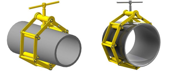 Центратор для сварки труб
